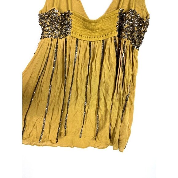 Free people intimately sequin green top - Picture 6 of 10